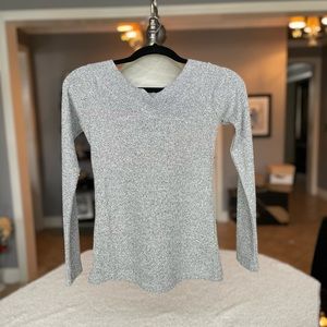 Grey off the shoulder sweater
